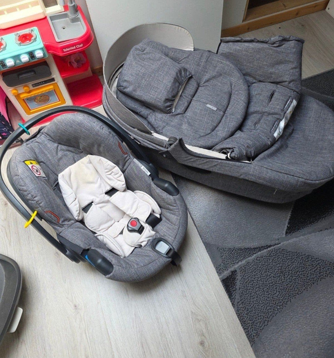Stokke kinderwagen compleet met extra's, Gebruikt, Isofix, 0 t/m 13 kg, Ophalen