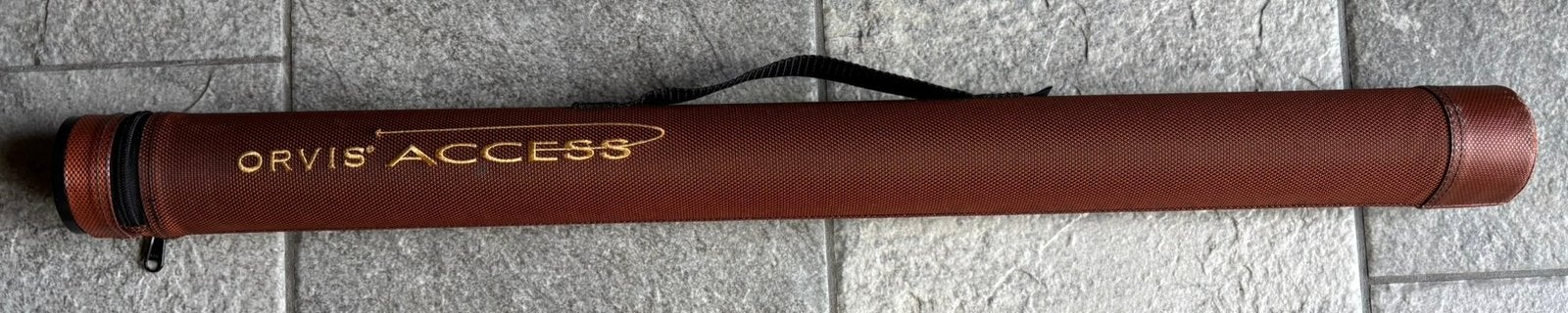 2 mooie Orvis hengelkokers, Watersport en Boten, Hengelsport | Vliegvissen, Zo goed als nieuw, Overige typen, Ophalen of Verzenden
