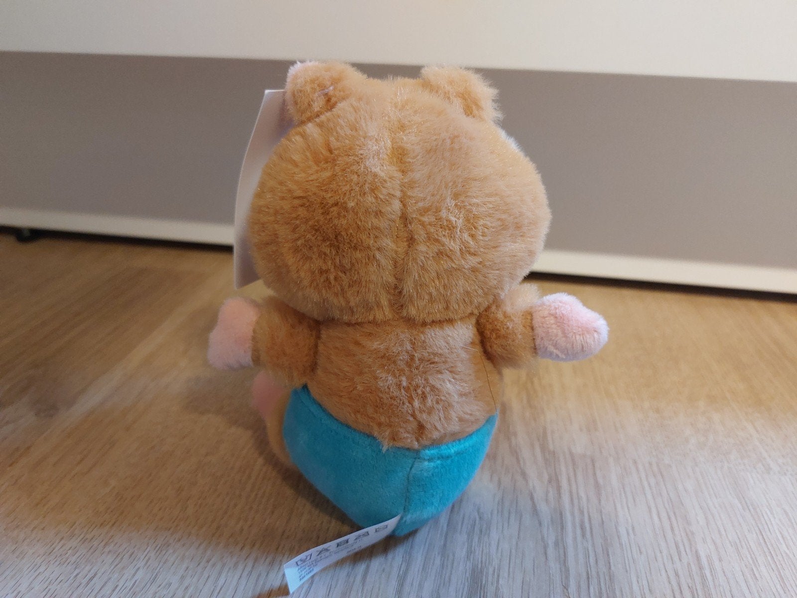 AH hamster knuffel baby jongen 14 cm, Verzamelen, Ophalen of Verzenden