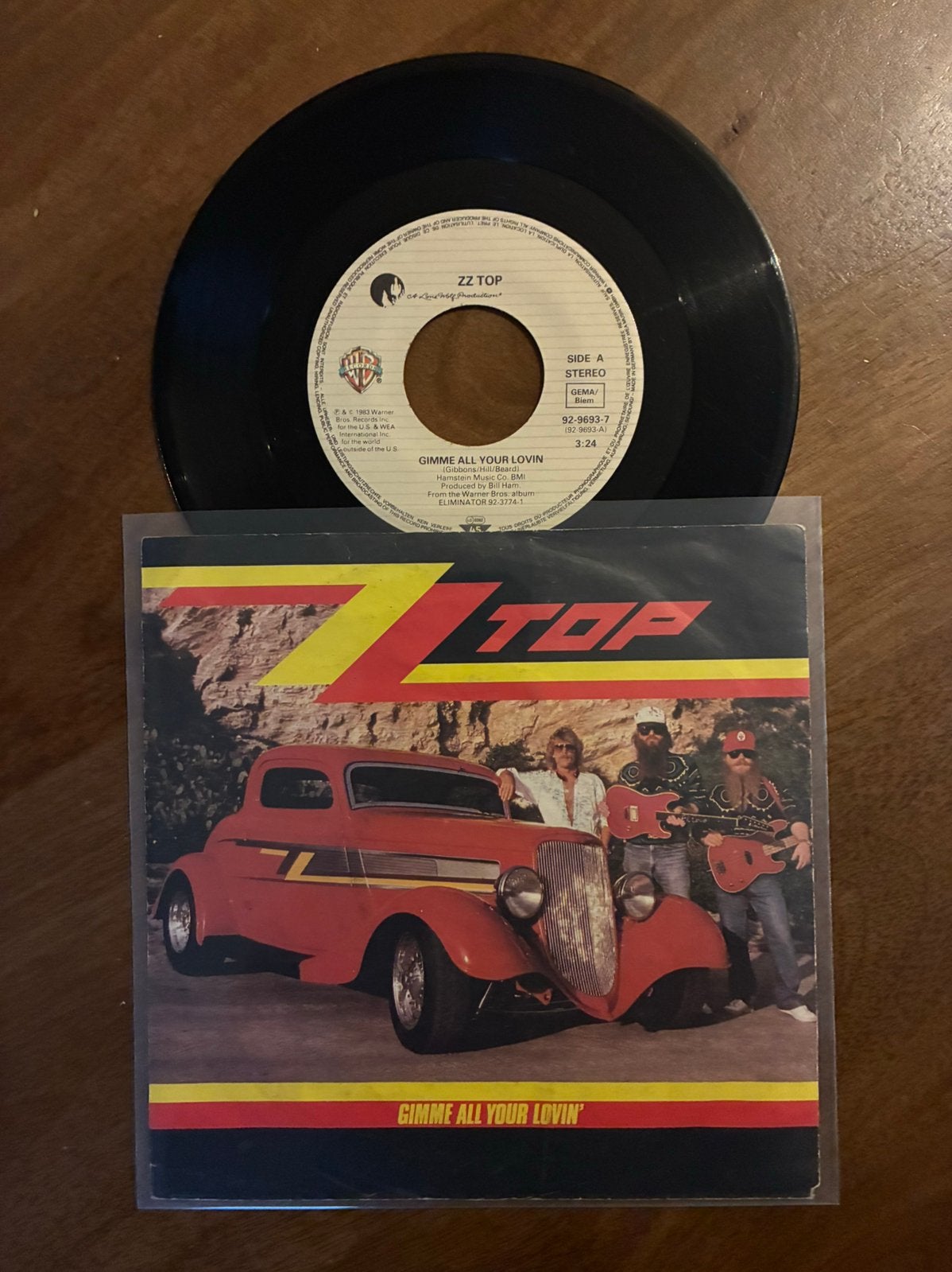 ZZ Top - Gimme all your lovin’, Ophalen of Verzenden, 7 inch