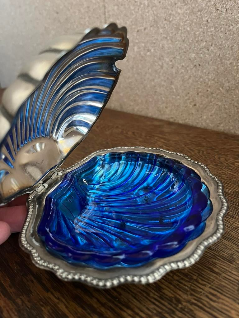 Kaviaar schaaltje in schelpvorm. Boterschaaltje., Ophalen of Verzenden