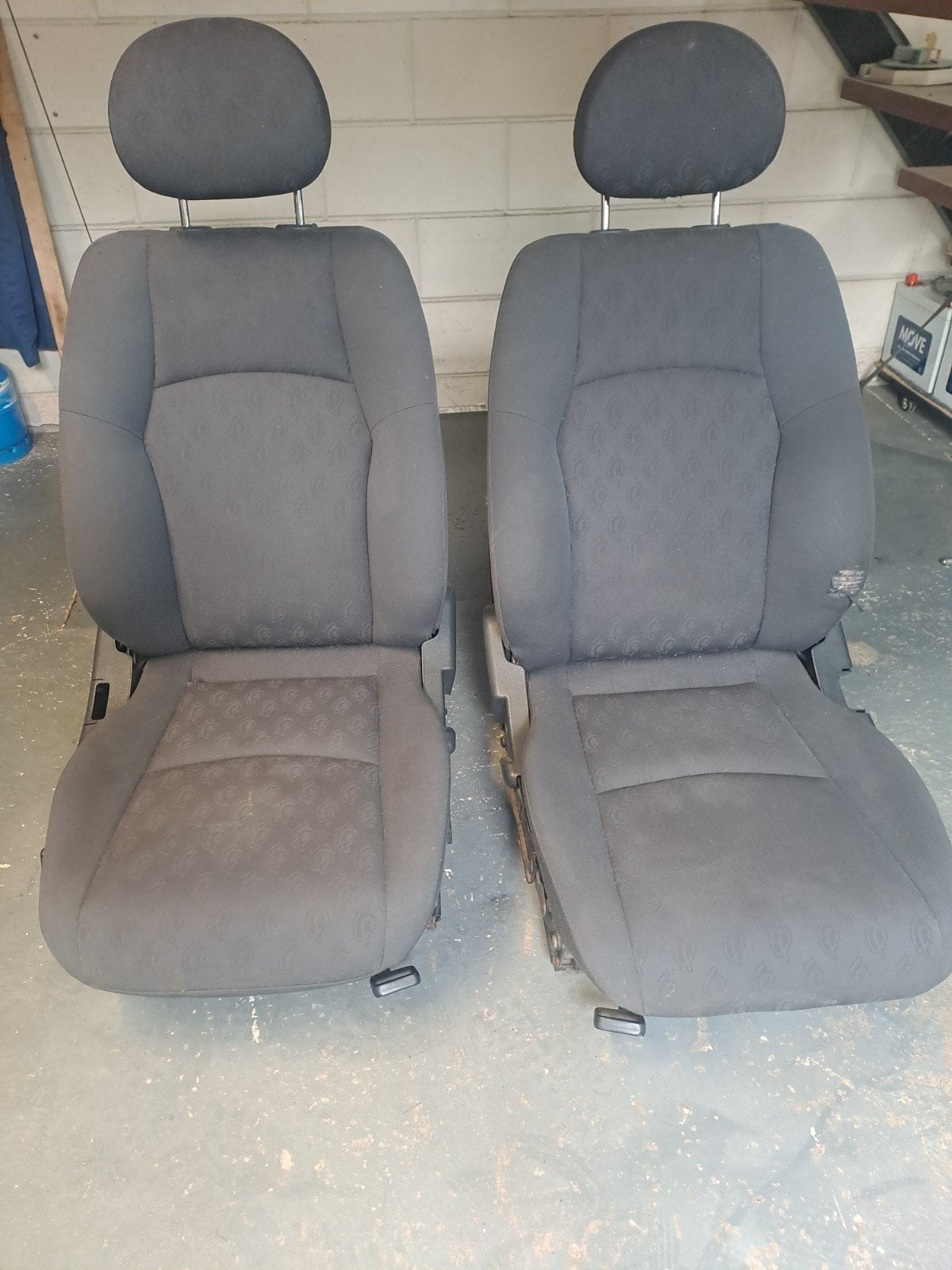 voorstoelen Mercedes Benz Type 203, Auto-onderdelen, Interieur en Bekleding, Ophalen, Gebruikt, Mercedes-Benz