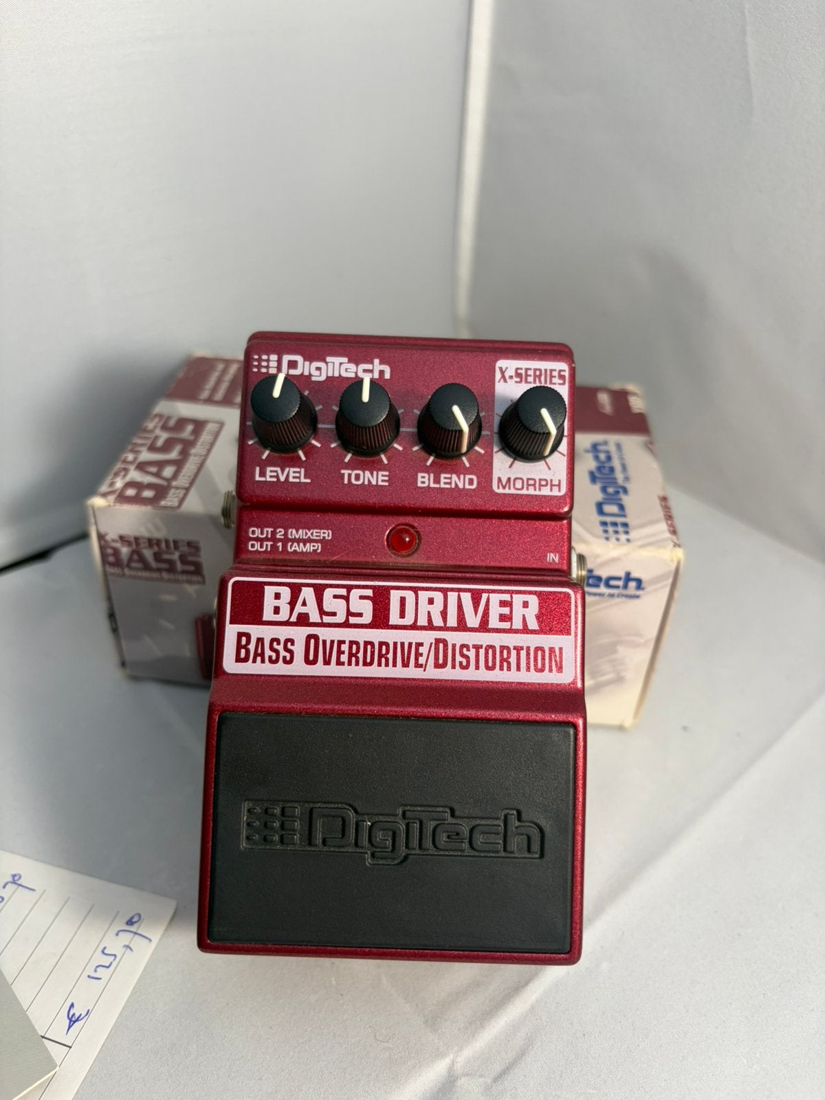 Digitech bass driver zgan, Muziek en Instrumenten, Effecten, Ophalen, Zo goed als nieuw