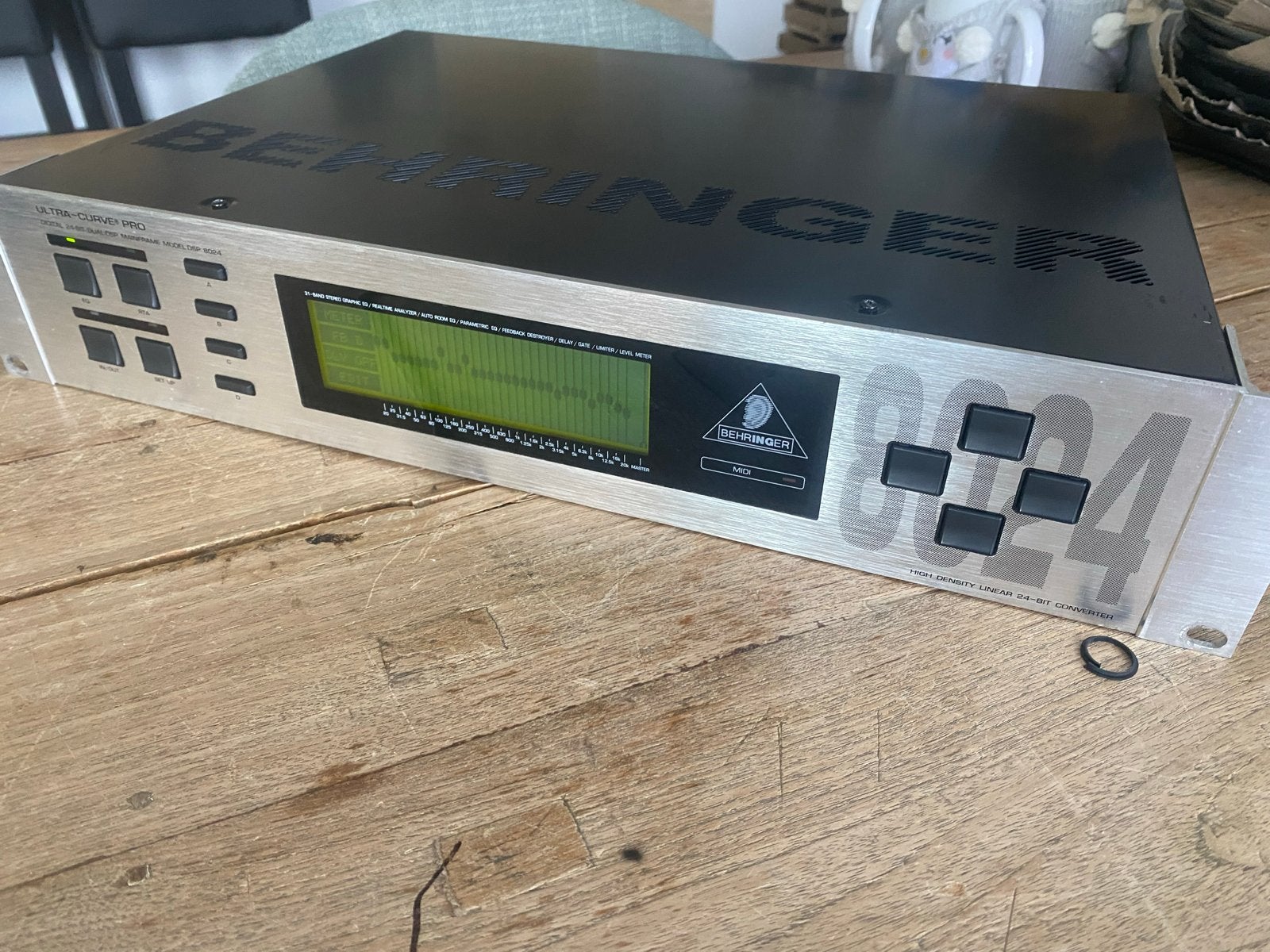 Behringer Ultra-Curve Pro DSP8024 EQ/Multi-Effect Nieuwstaat, Ophalen of Verzenden, Zo goed als nieuw, Nvt, Nvt