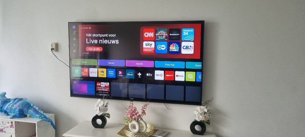 Smart tv LG 70 inch, Audio, Tv en Foto, Televisies, Ophalen, LED, 50 Hz, Zo goed als nieuw