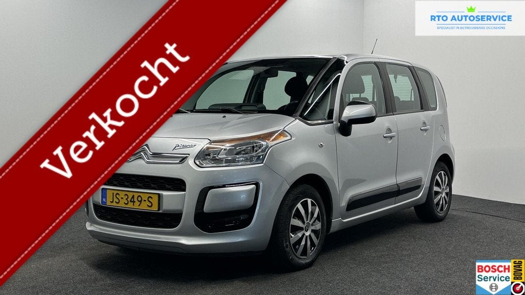 Citroen C3 Picasso 1.4 VTi Tendance TREKHAAK CRUISE., Auto's, Citroën, Voorwielaandrijving, Euro 5, Stof, Gebruikt