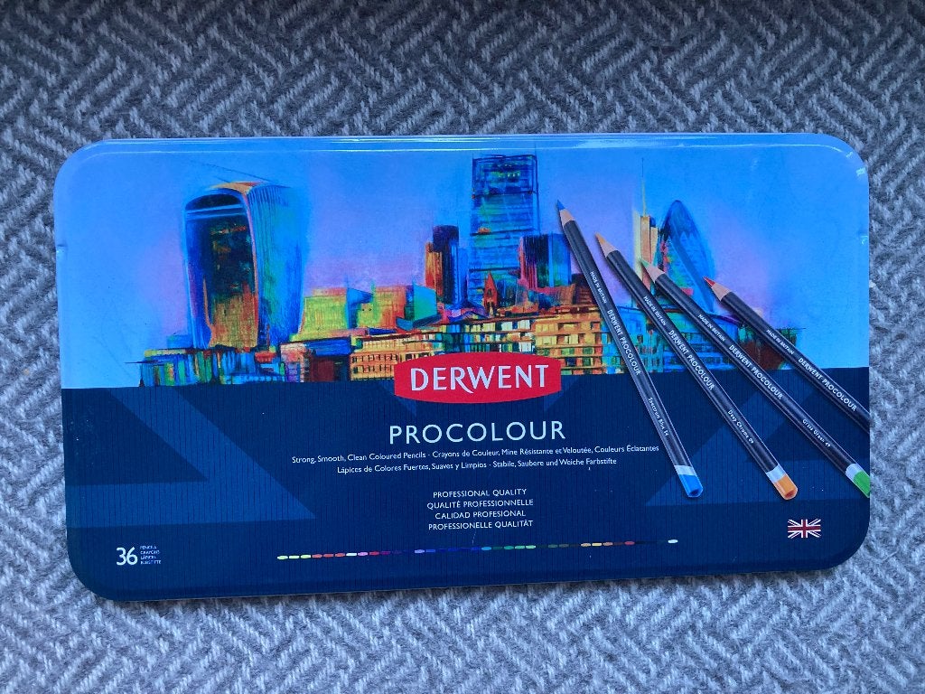 36 Derwent procolour kleurpotloden (nieuw in folie), Hobby en Vrije tijd, Tekenen, Ophalen of Verzenden, Nieuw, Potlood of Stift