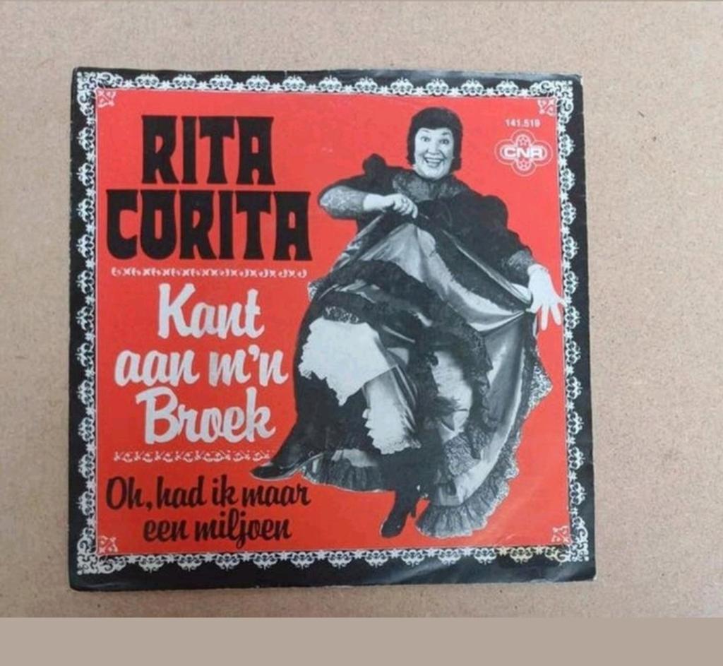 Rita Corita  - Kant Aan M'n Broek, Beschermende buitenhoes, Ophalen of Verzenden, Gebruikt, Pop