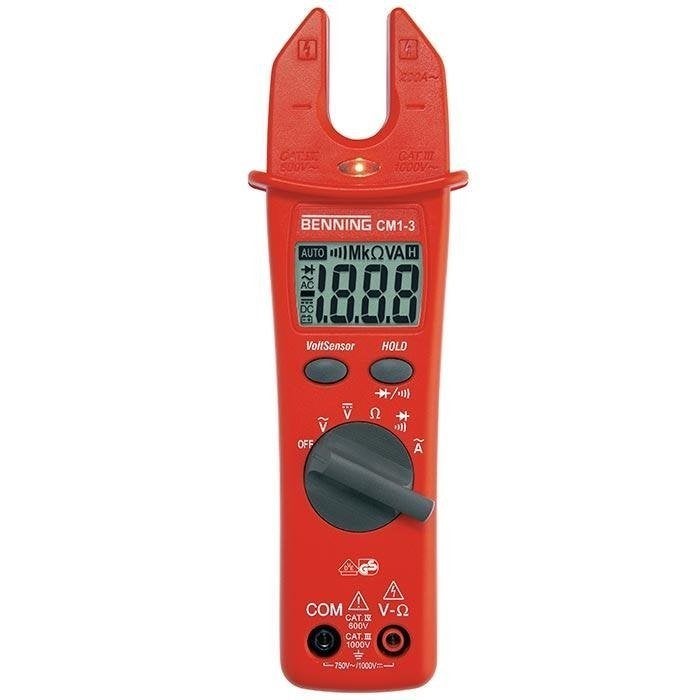 Stroomtang multimeter CM1-3 amperetang Benning, Verzenden, Nieuw