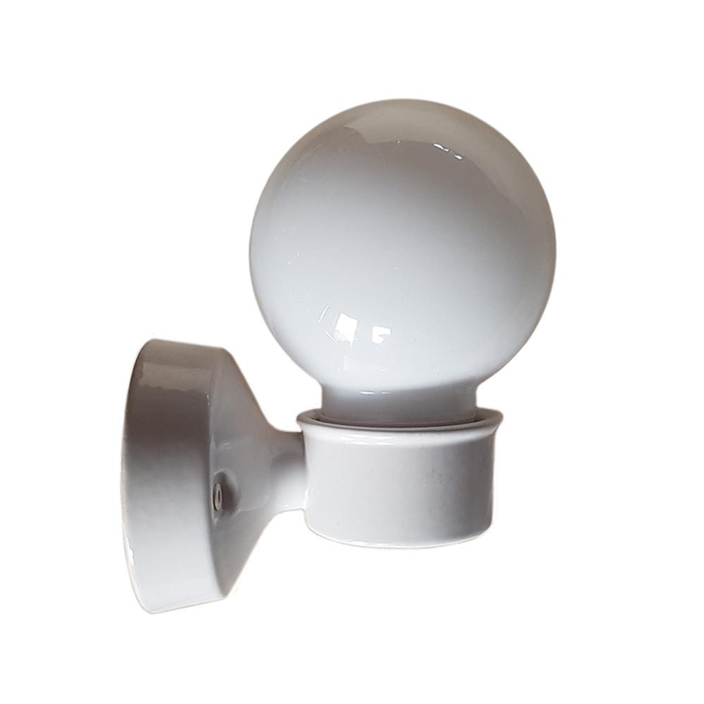 Ikea VITEMÖLLA wandlamp / badkamerlamp - porselein, Huis en Inrichting, Lampen | Wandlampen, Gebruikt, -, Ophalen of Verzenden