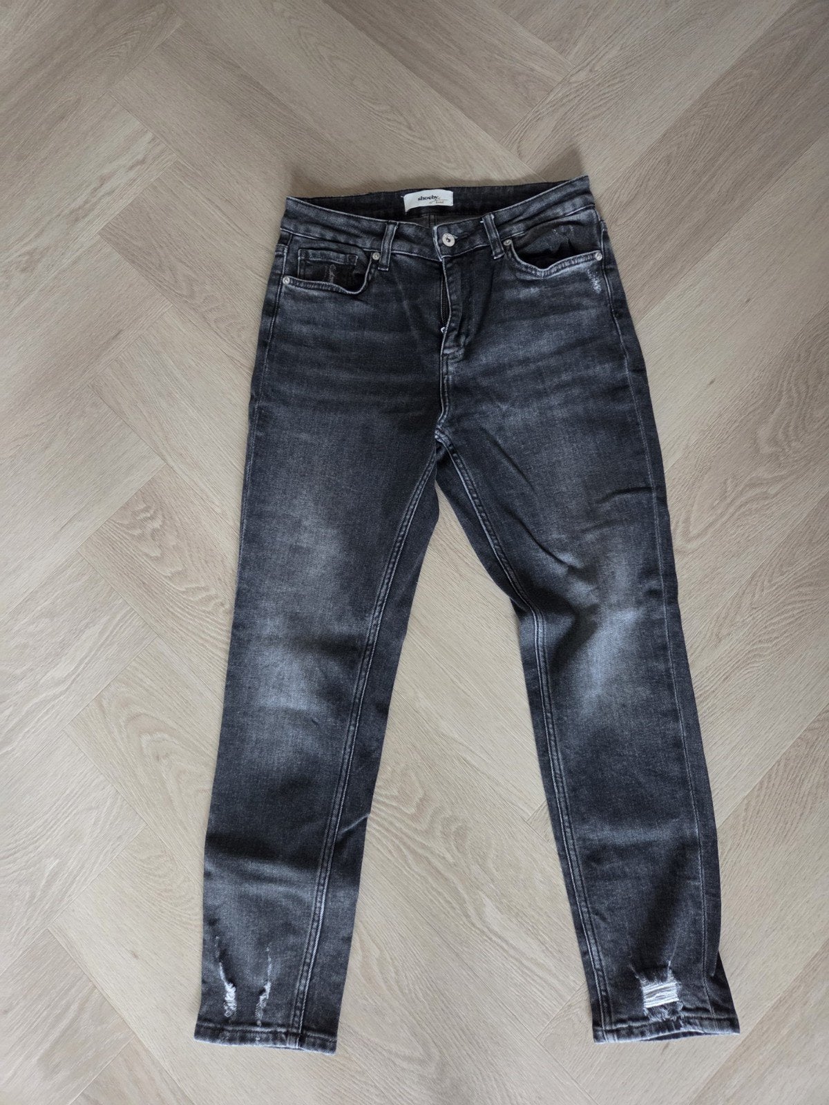 Shoeby spijkerbroek grijs W28 - W29, Ophalen of Verzenden, W28 - W29 (confectie 36), Shoeby, Grijs