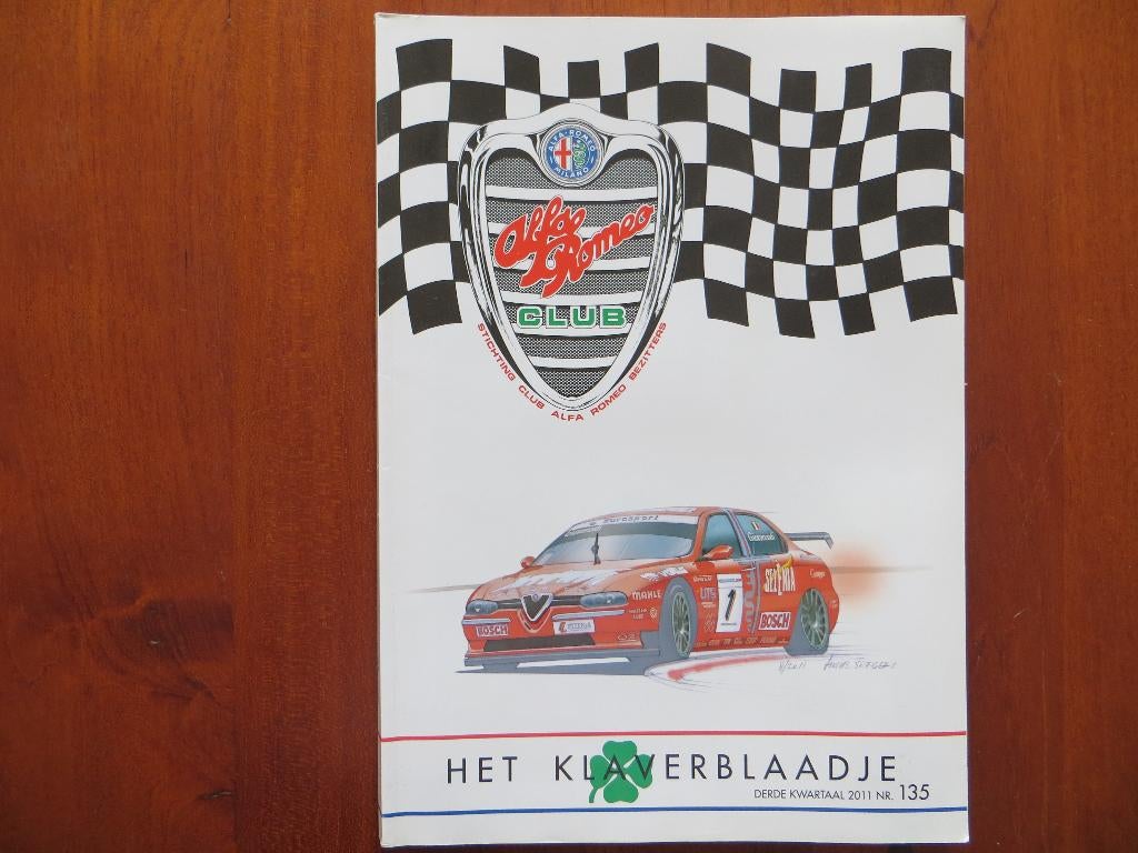 Alfa Romeo Het Klaverblaadje 135 Coverstory 156 ETCC / WTCC, Boeken, Ophalen of Verzenden, Nieuw, Alfa Romeo