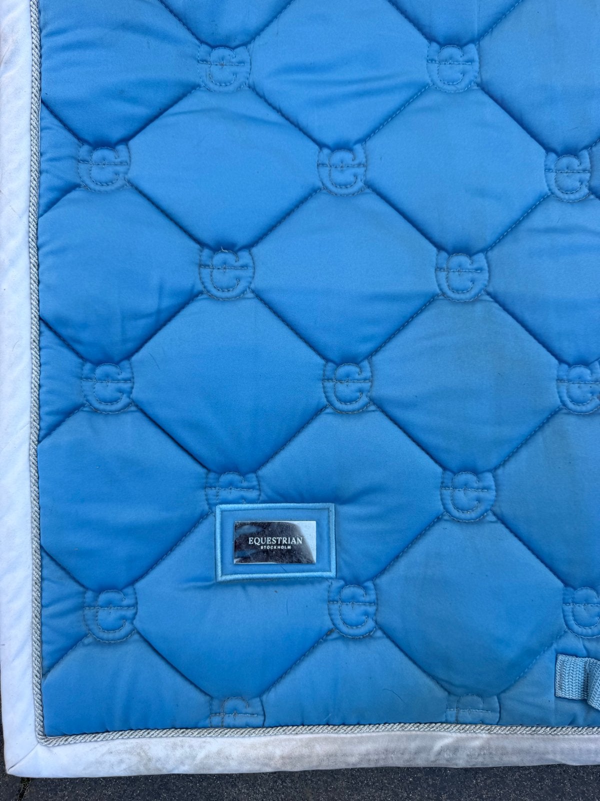 Zadeldekje equestrian stockholm, Dieren en Toebehoren, Ophalen of Verzenden, Gebruikt, Dressuur