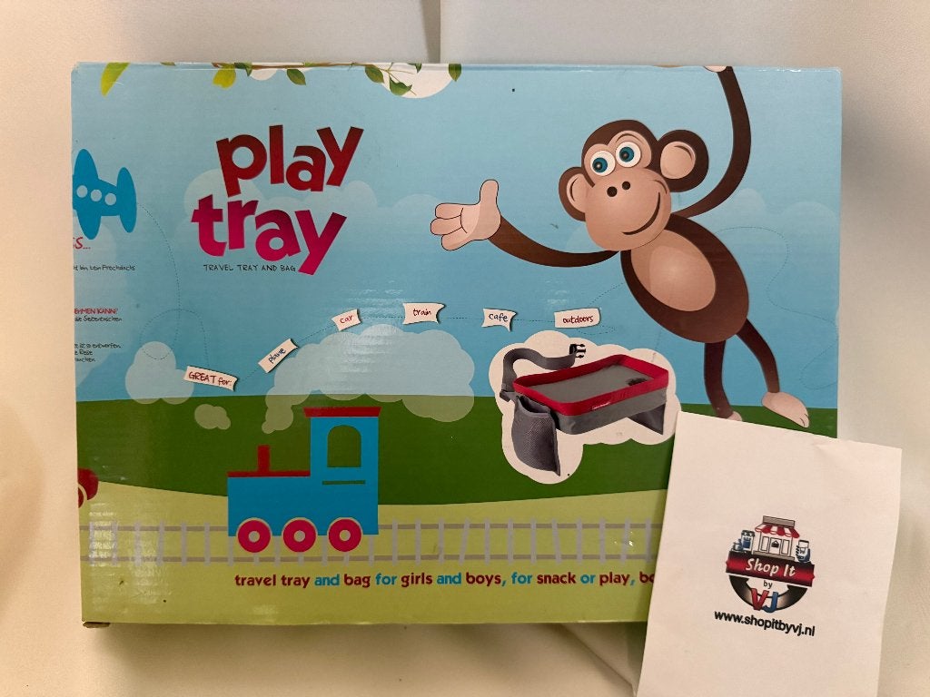 Play Tray - blauw, Kinderen en Baby's, Overige methoden, Nieuw, Ophalen, 0 t/m 10 kg