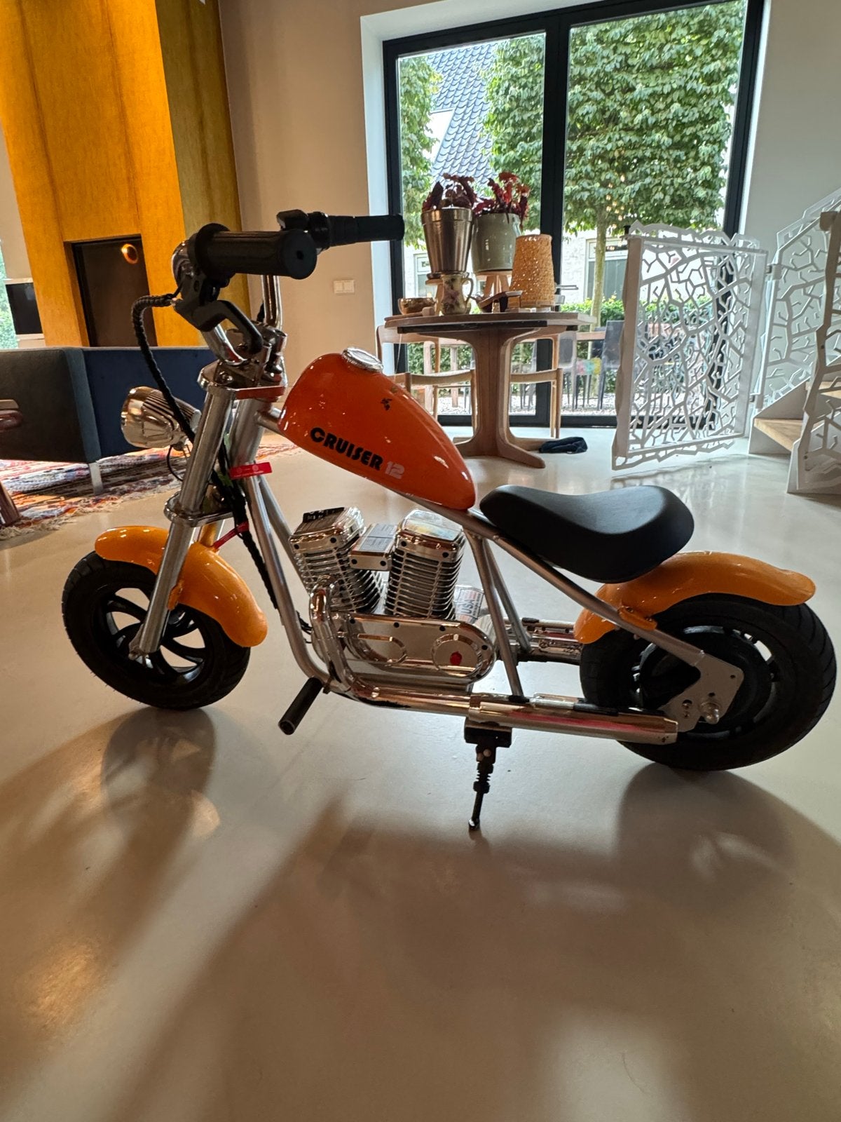 HYPER GOGO Pioneer 12 Plus Elektrische Kindermotor Oranje, Ophalen, Zo goed als nieuw