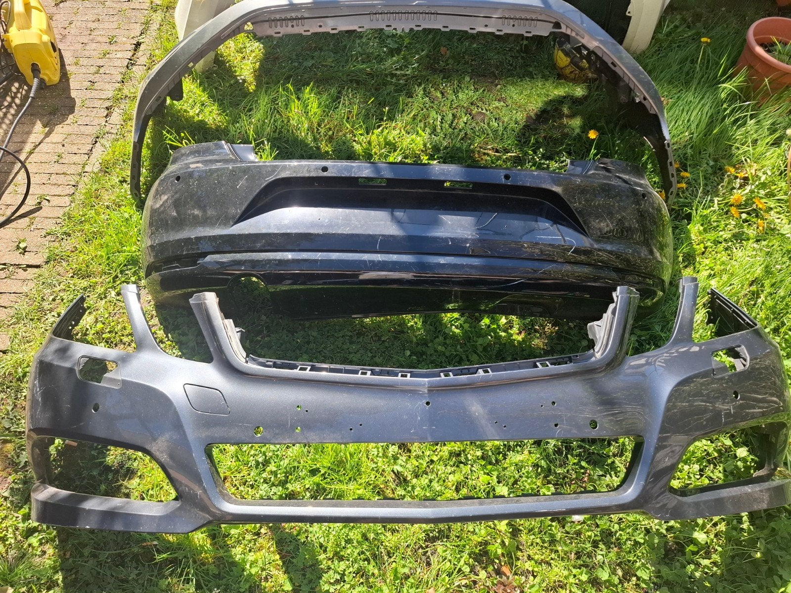 Te Koop partij bumpers Golf 7  Polo en Mercedes, Ophalen, Gebruikt, Bumper, Volkswagen