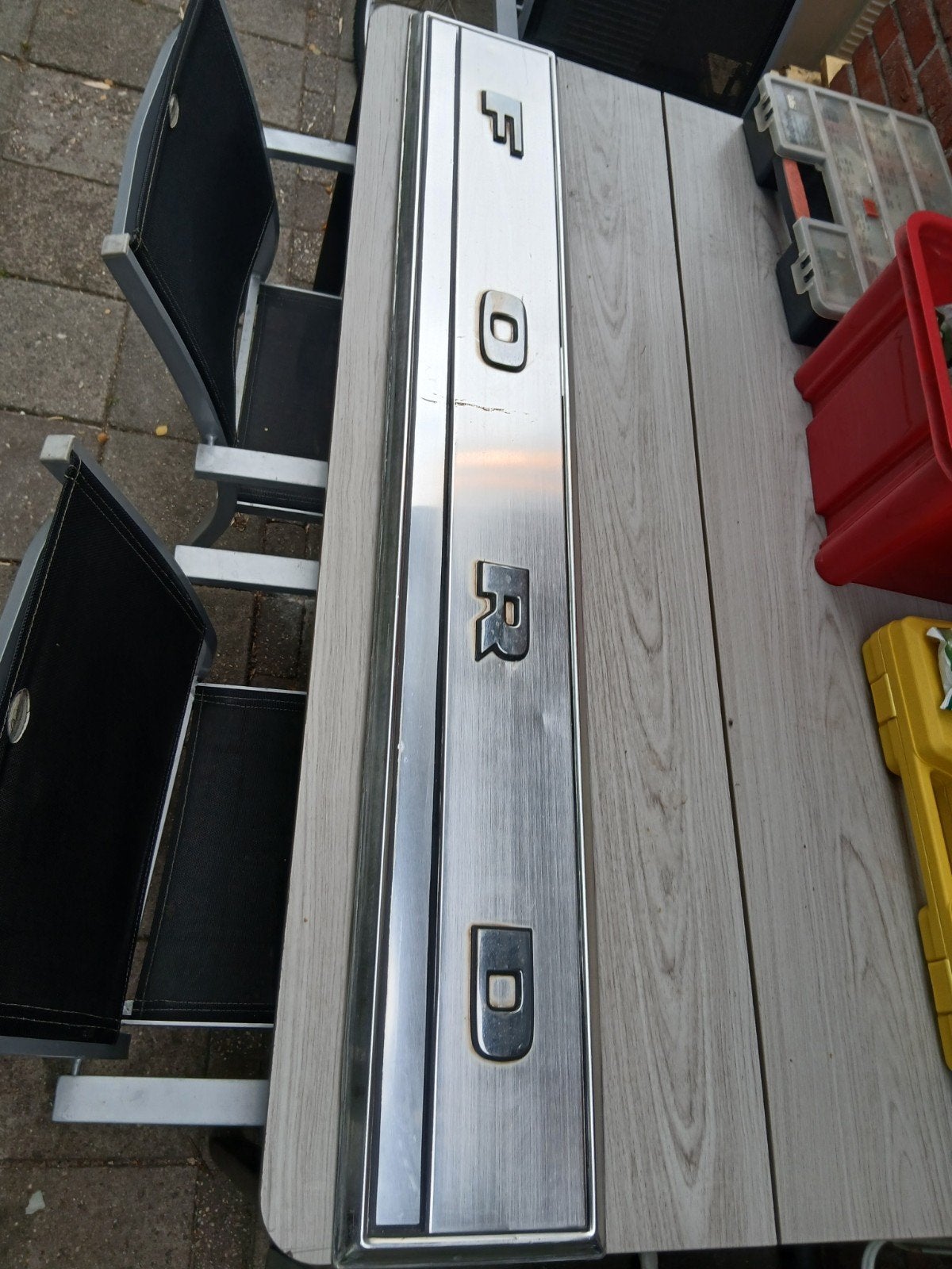 Ford 1980/86 f serie Achterklep Paneel - f150, Auto-onderdelen, Ophalen, Gebruikt, Achterklep, Voor