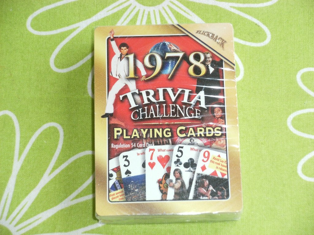 Nieuw in seal: Trivia Challenge-speelkaarten 1978, Een of twee spelers, Ophalen of Verzenden, Nieuw