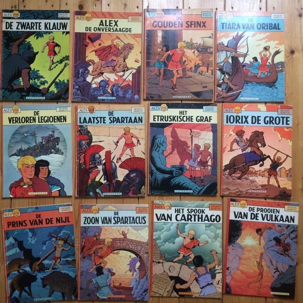13 stuks Alex stripalbums Romeins tijdperk keizerrijk strips, Boeken, Stripboeken, Meerdere stripboeken, Ophalen of Verzenden