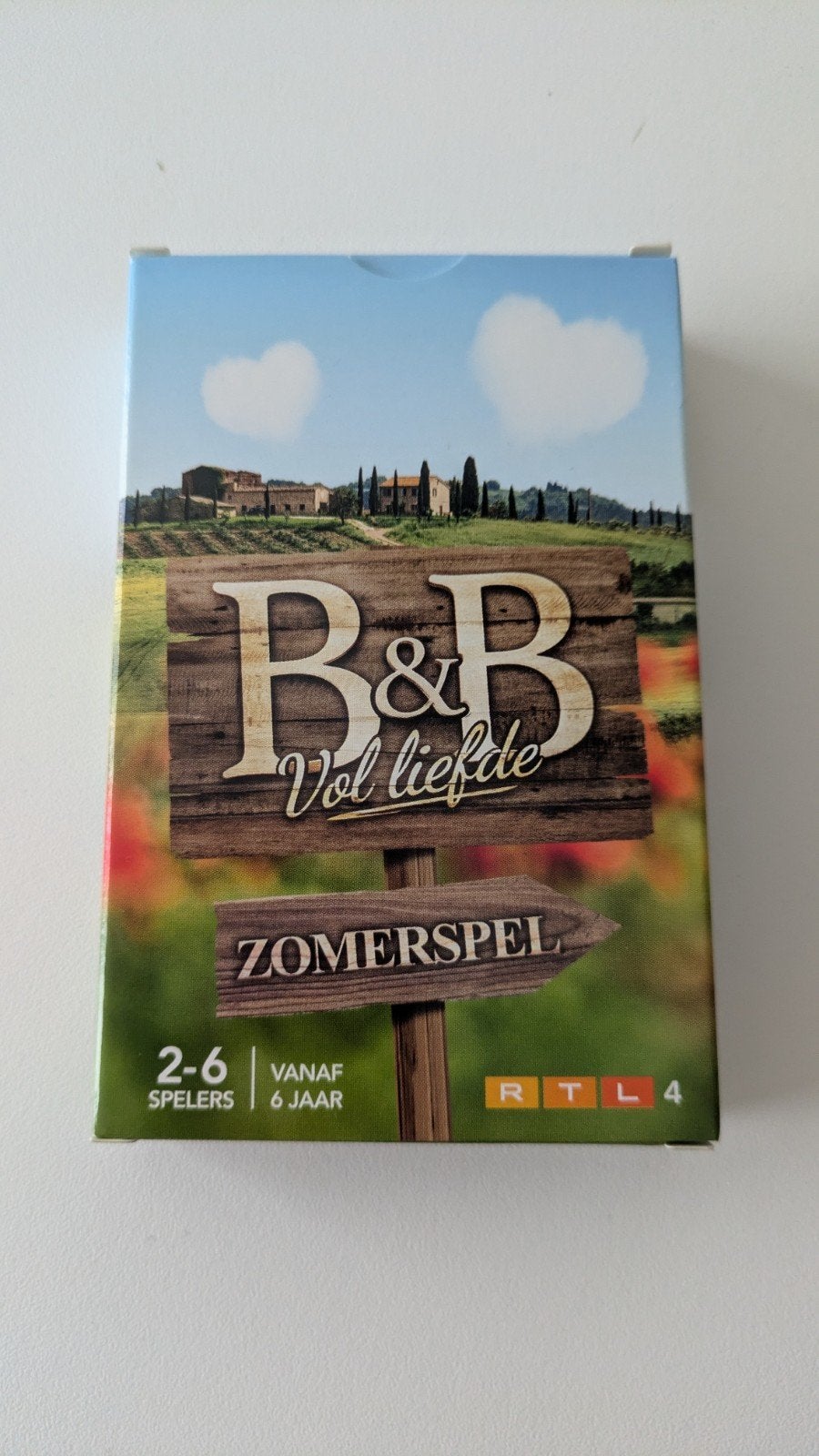 B&B Vol Liefde Zomerspel - Kwarten en opdrachten, Ophalen of Verzenden, Zo goed als nieuw