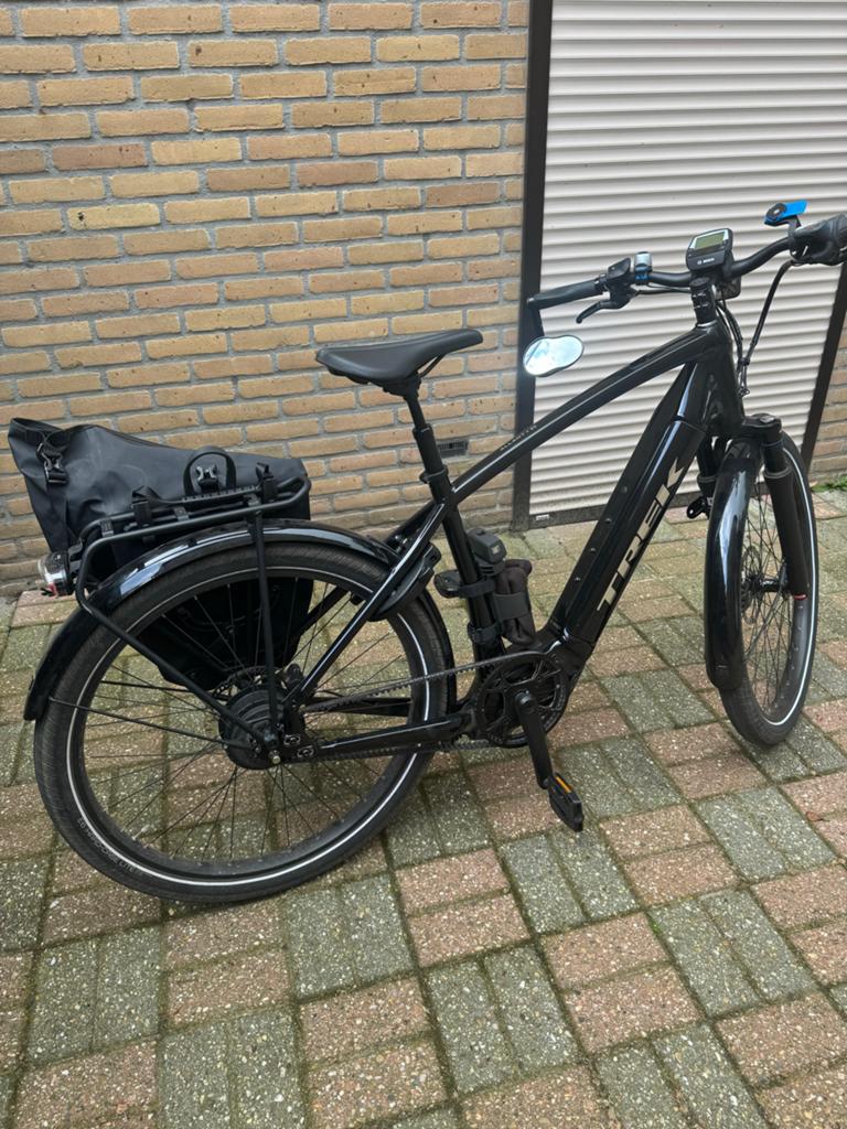 Trek Allant 9S Speedpedelec met Naafversnelling, Fietsen en Brommers, Elektrische fietsen, Zo goed als nieuw, 50 km per accu of meer