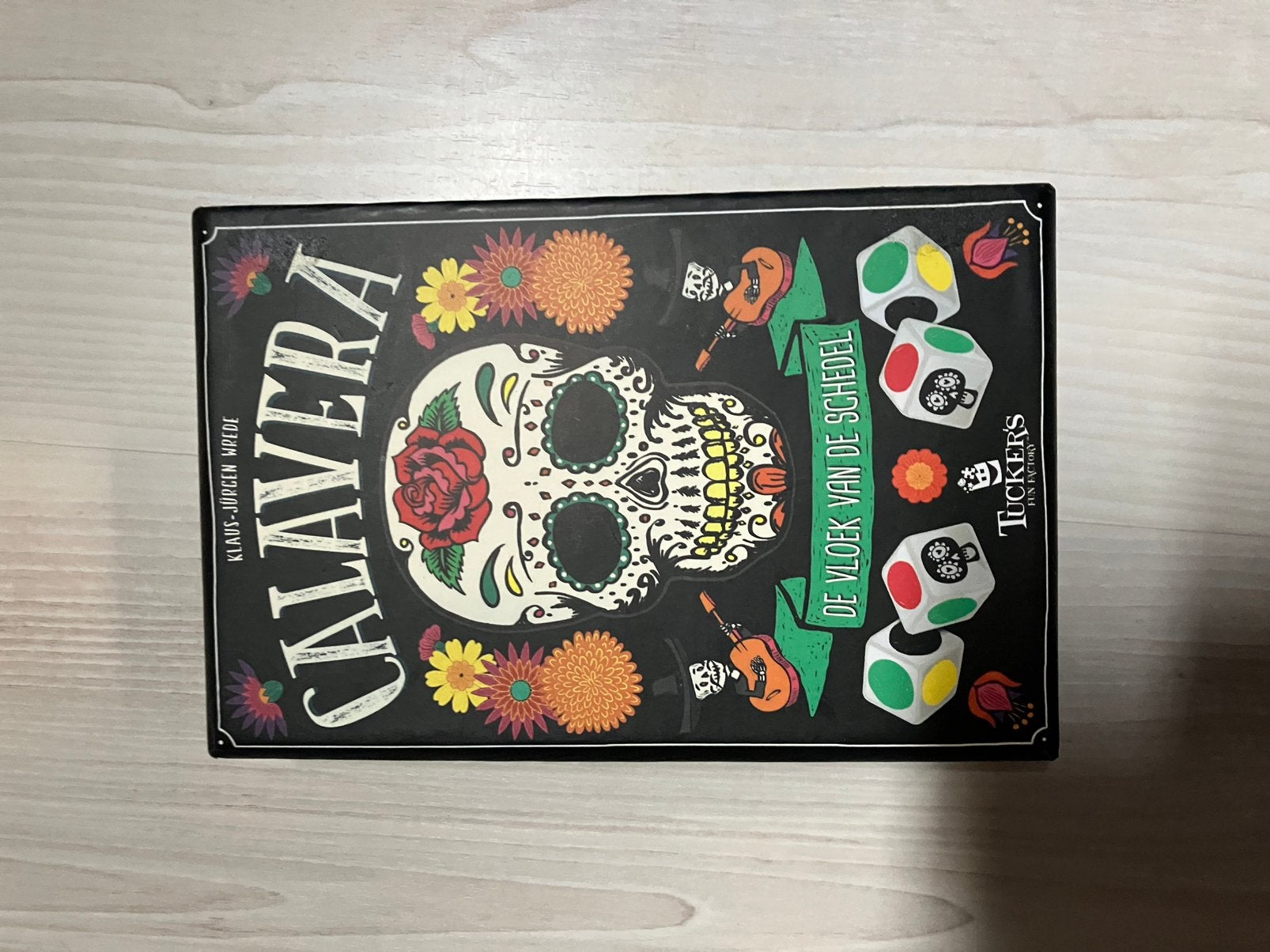 Calavera (dobbelspel), Ophalen of Verzenden, Zo goed als nieuw