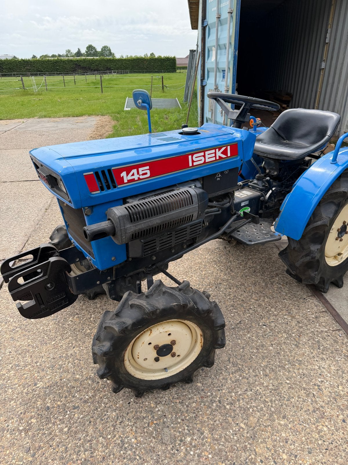 Minitrekker Iseki TX145 F Mini Tractor, Ophalen of Verzenden, Gebruikt