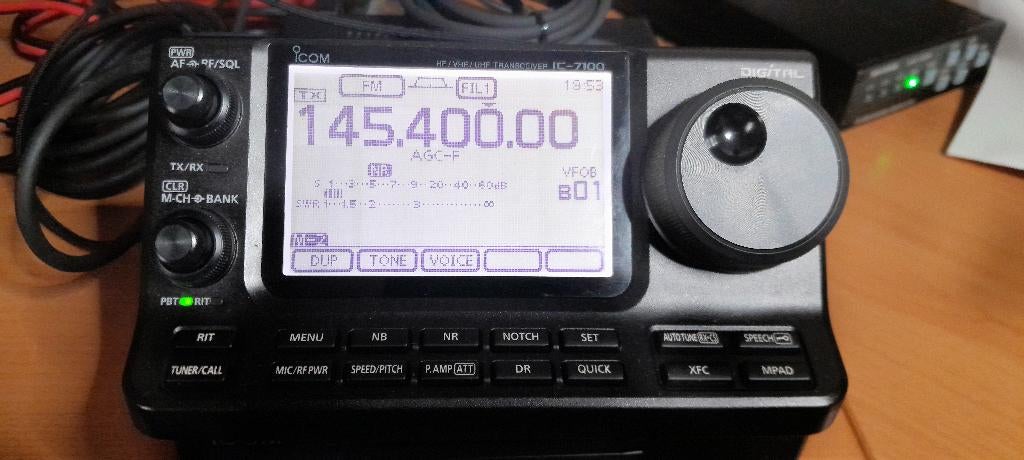 ICOM 7100, Ophalen of Verzenden, Zo goed als nieuw, Zender en Ontvanger