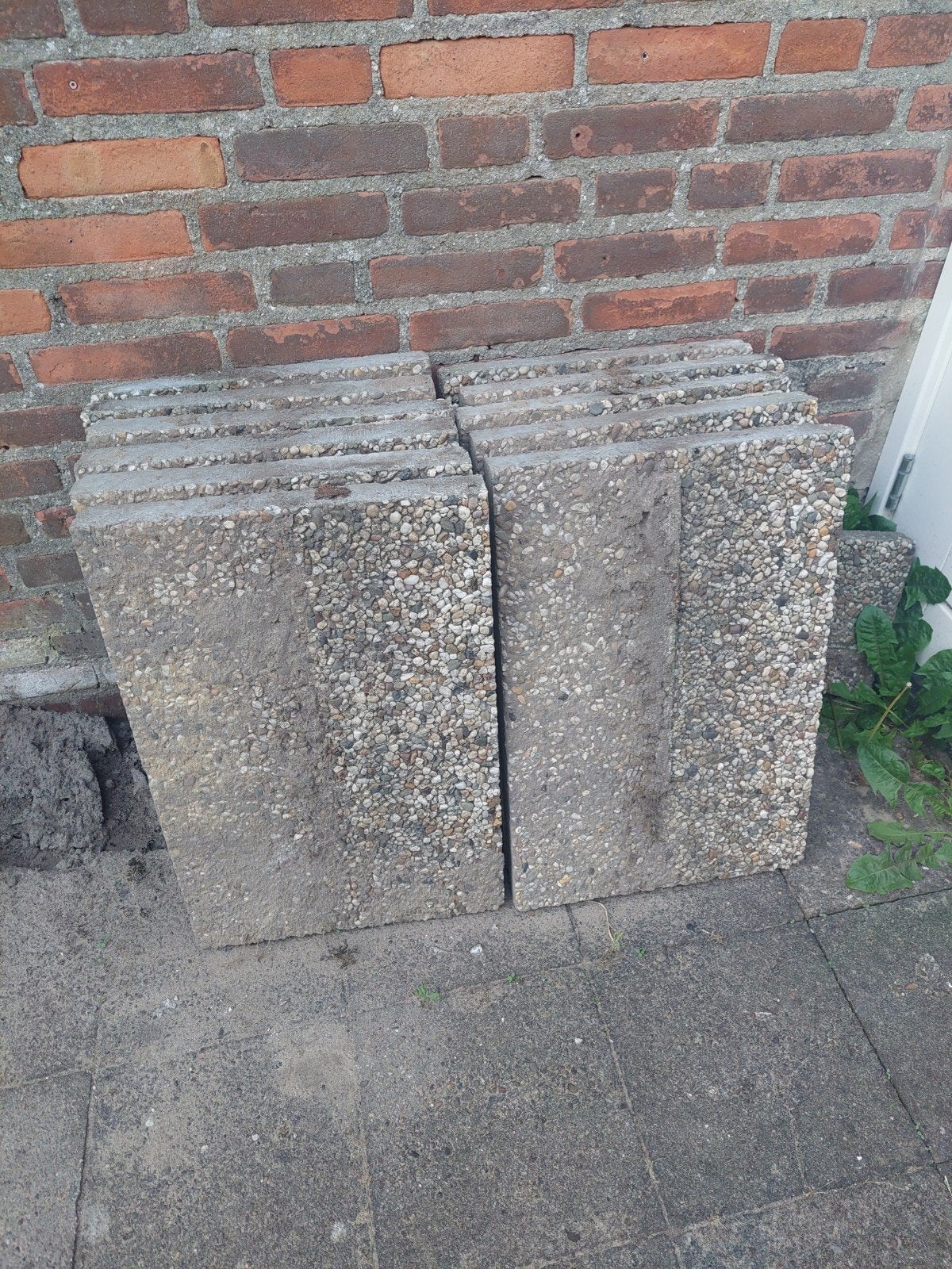 Grindtegels gratis., Tuin en Terras, Tegels en Klinkers, Ophalen, Gebruikt, Grind, Terrastegels