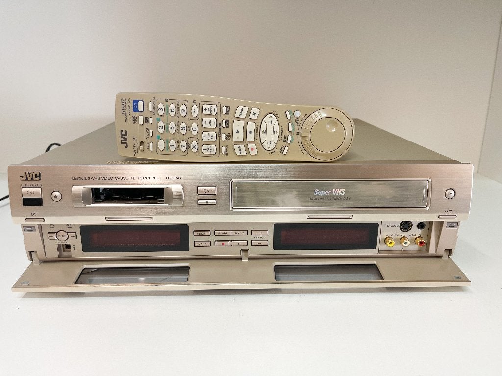 JVC HR-DVS1EU VHS Recorder combi Mini DV Speler (Defect), Audio, Tv en Foto, Videospelers, N, Ophalen of Verzenden, N, VHS-speler of -recorder