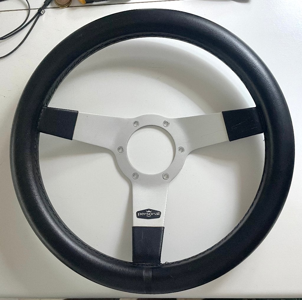 Oldtimer sport stuur Personal 31cm 1978 Made in Italy, Ophalen of Verzenden, Gebruikt, Oldtimer onderdelen