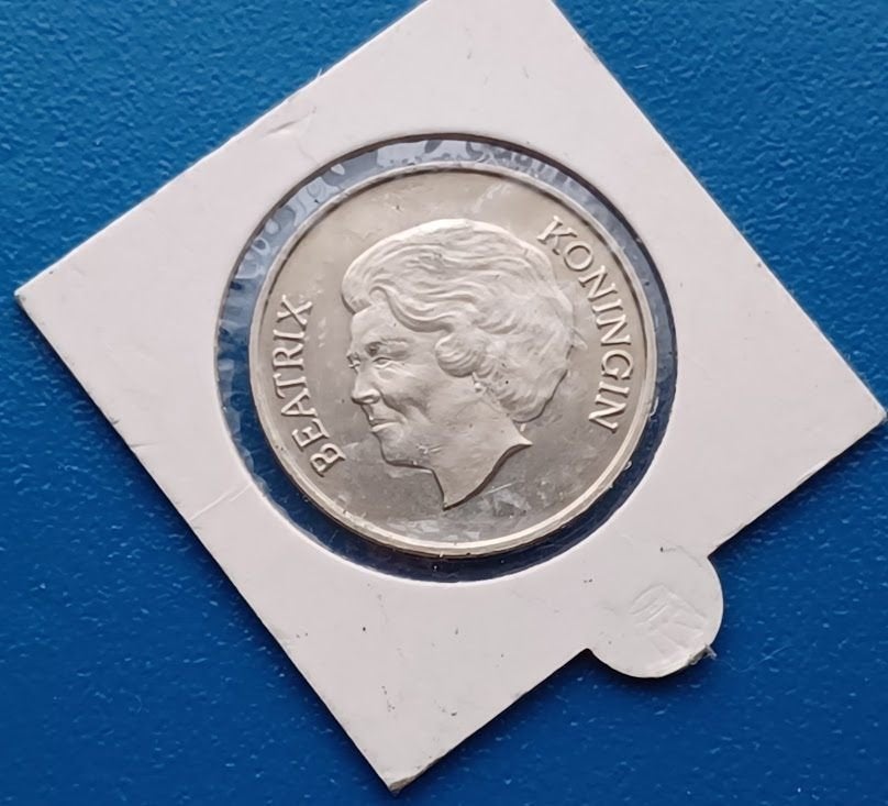 Penning Beatrix Rabobank 100 jaar "De Mens Centraal" - 1994, Verzenden, Overige materialen, Nederland