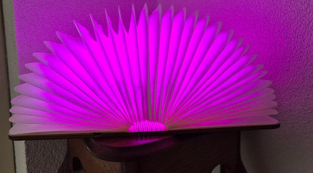 Led Book Light veelkleurig, Gebruikt, Overige stijlen, Kunststof, Ophalen of Verzenden