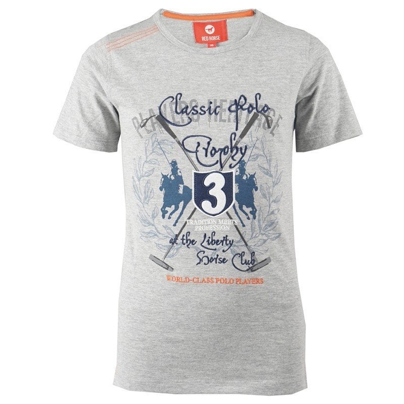 Grijs Red Horse Cooper jongens T-shirt maat 140, Met stretch, Ampèrestraat 15-178013PT Zwolle, Kinderen, Nieuw