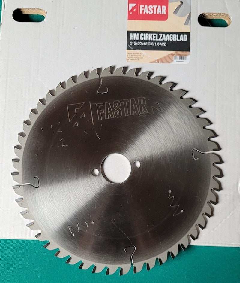 Zaagbladen, Fastar en Kwb, Cirkelzaag, 70 mm of meer, Nieuw
