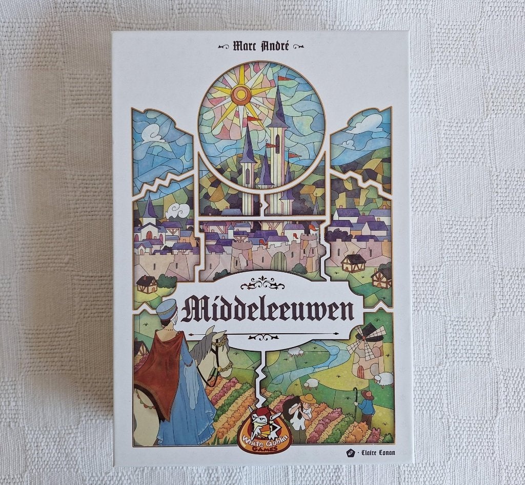 Middeleeuwen spel ZGAN!, Vijf spelers of meer, Ophalen of Verzenden, Zo goed als nieuw, White Goblin Games
