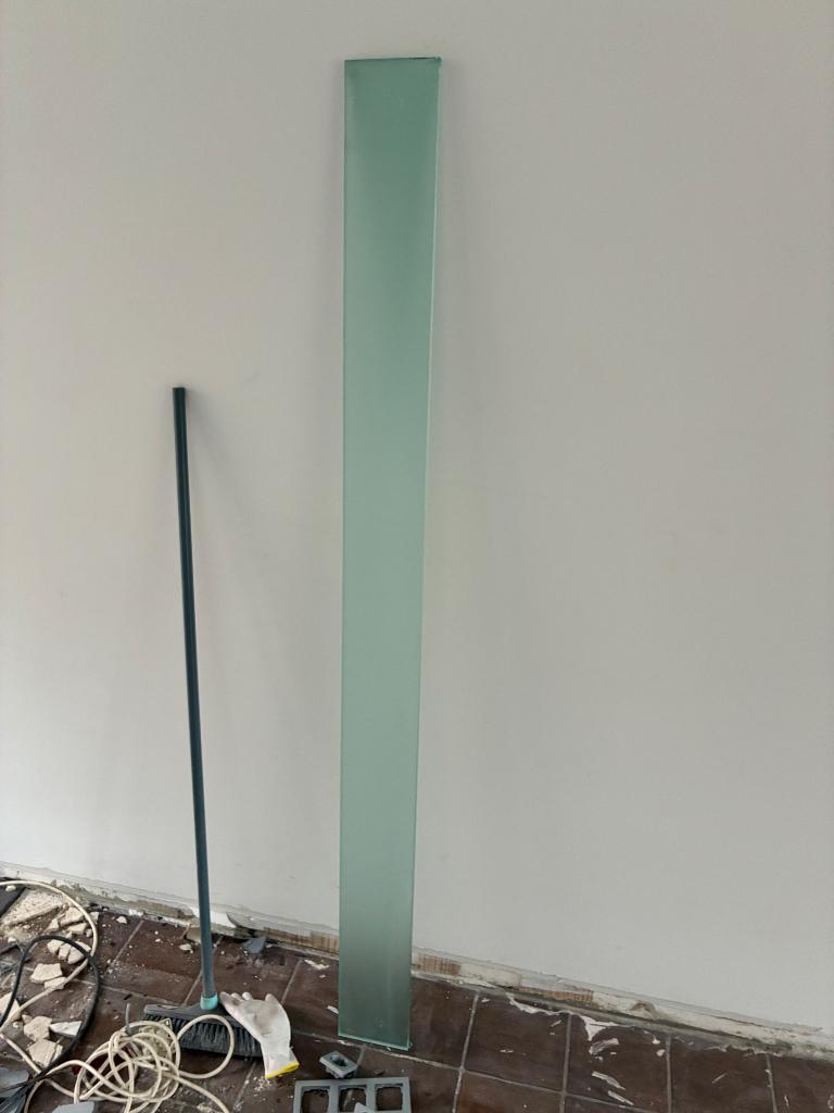 Glasplaat, Ophalen, Minder dan 80 cm, 160 cm of meer, Zo goed als nieuw