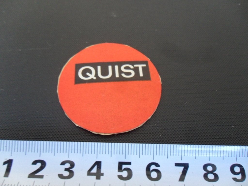 sticker QUIST, Ophalen, Zo goed als nieuw