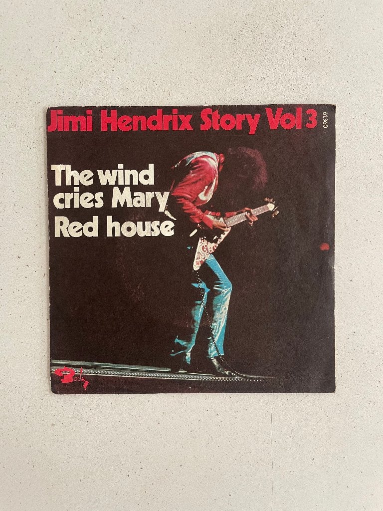 Jimi Hendrix - The wind cries Mary, Cd's en Dvd's, Originele persing, 7 inch, Ophalen of Verzenden, Zo goed als nieuw