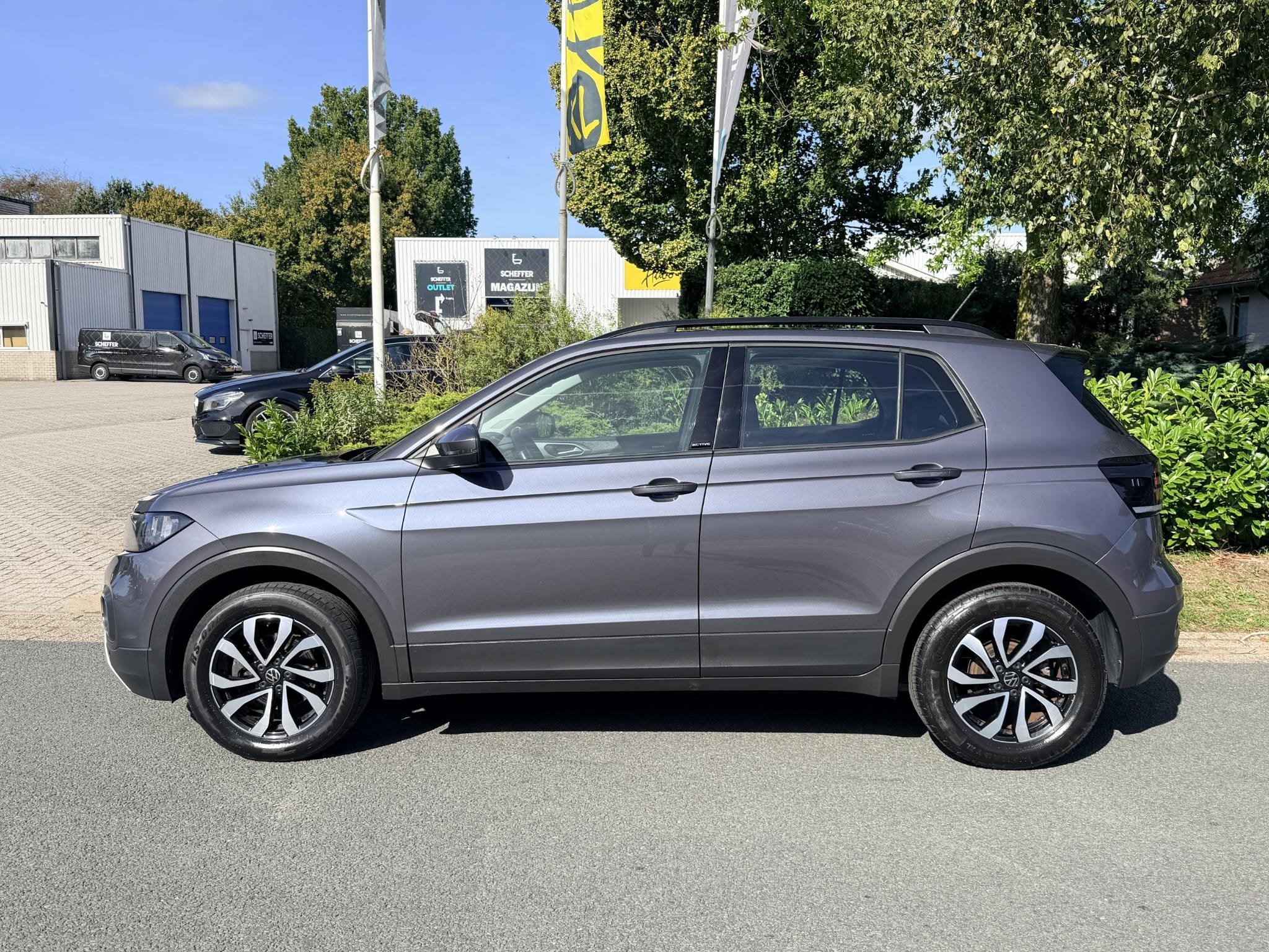 Volkswagen T-Cross 1.0 TSI Active 110PK DSG•ACC•Carplay, Auto's, Gebruikt, Bedrijf, 3 cilinders, 1100 kg