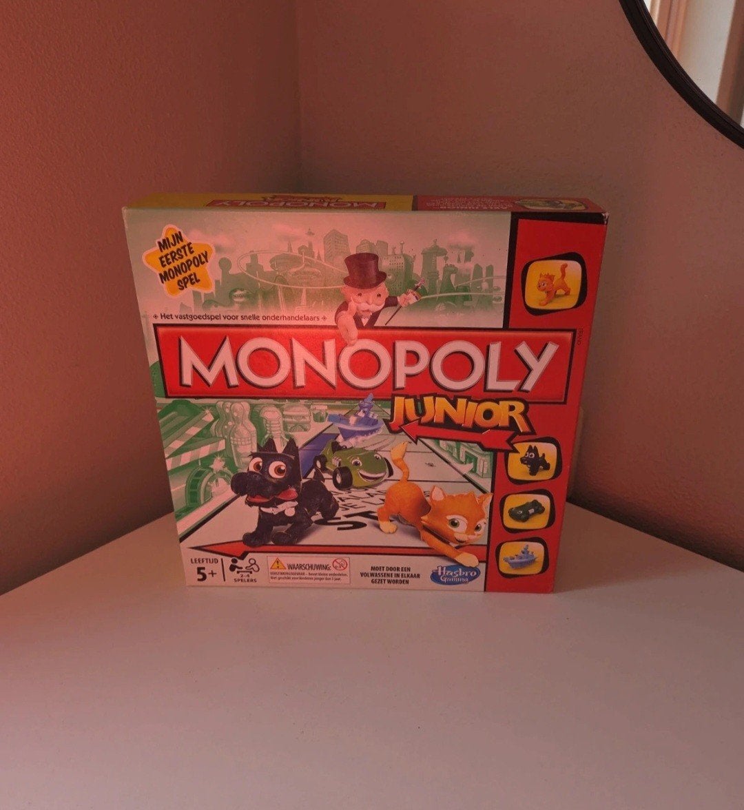 Spel Monopoly Junior, Hobby en Vrije tijd, Ophalen of Verzenden