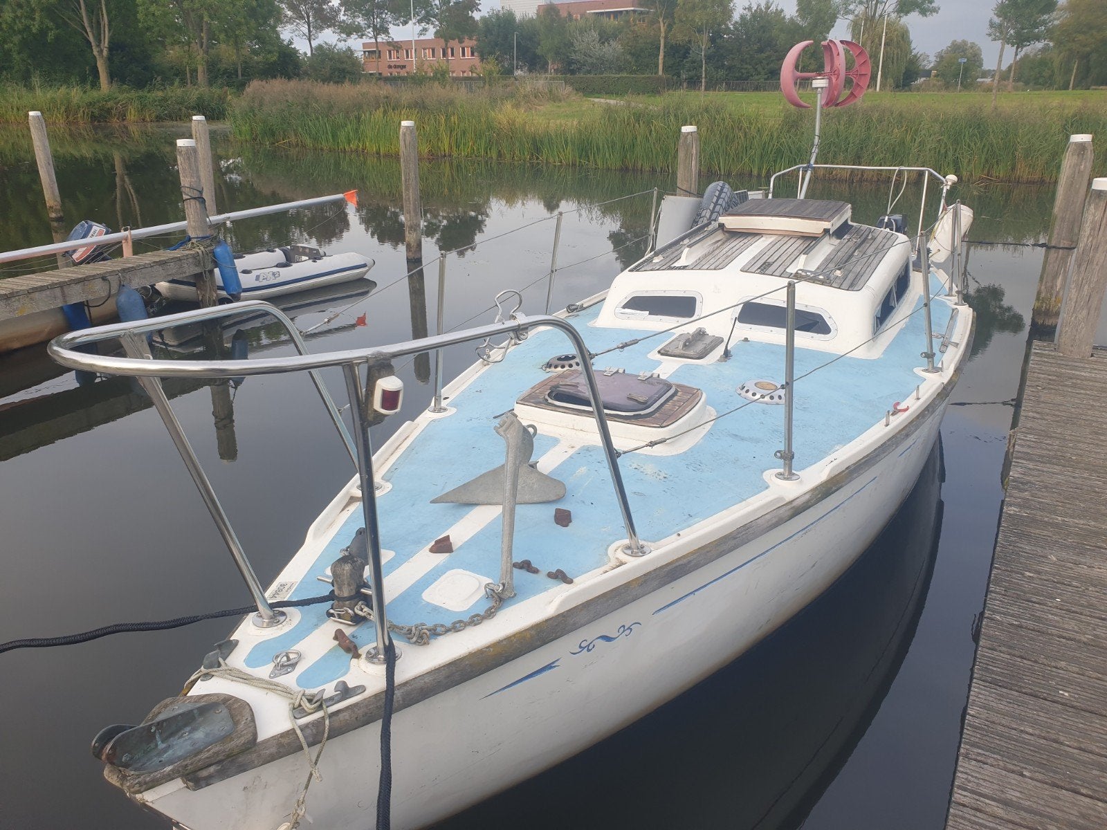 Complete RVS Veiligheidsreling voor 8m Zeilboot, Ophalen, Gebruikt, Overige typen