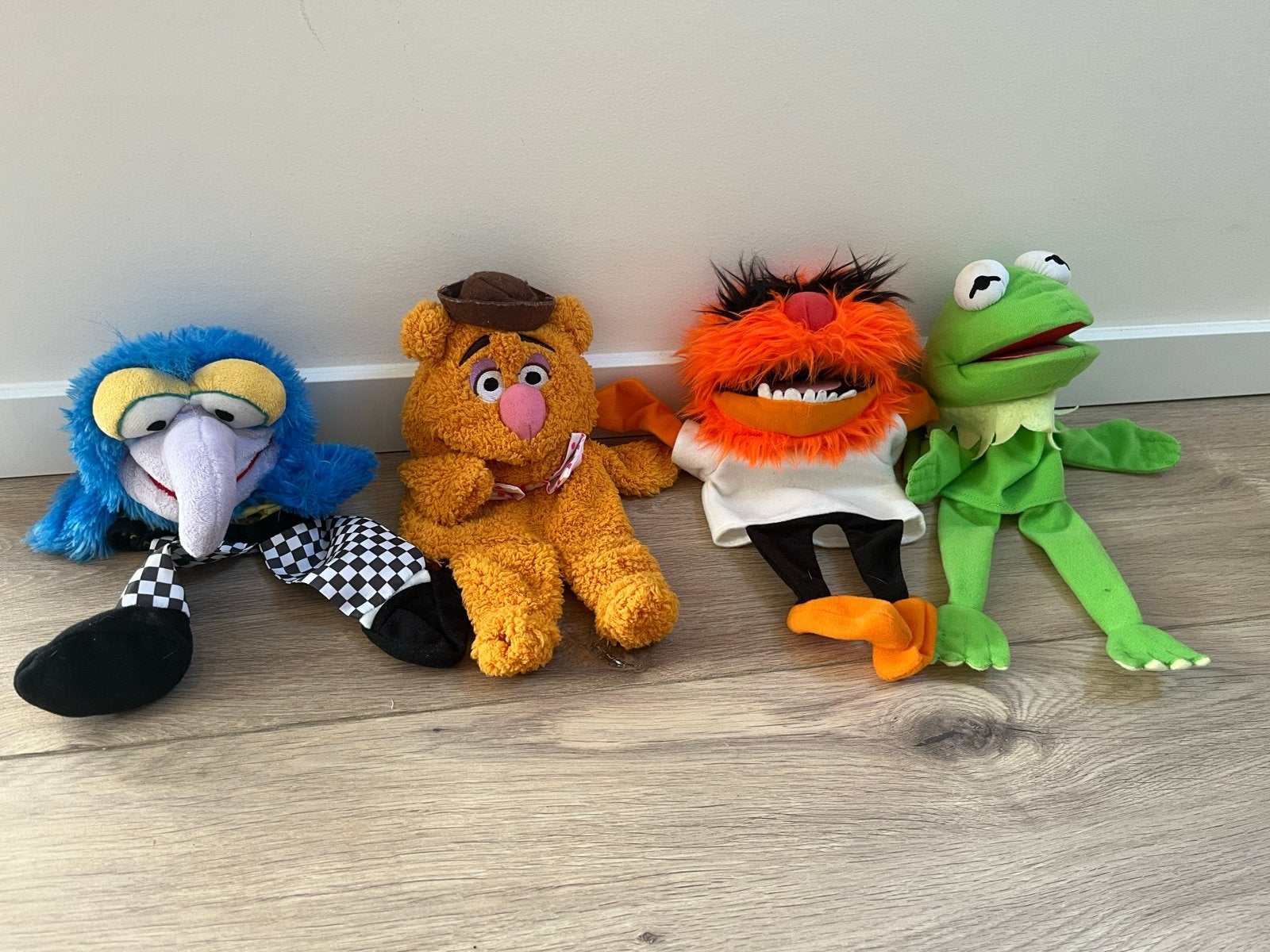 De Muppets Handpoppen Albert Heijn - Set van 4, Ophalen of Verzenden, Zo goed als nieuw, Overige typen