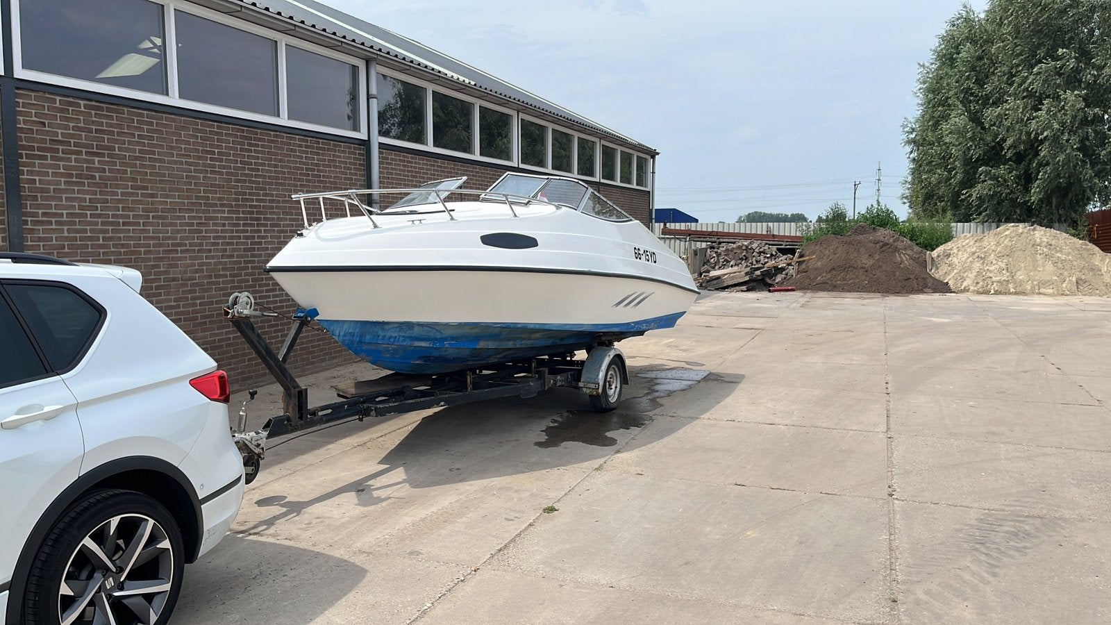 Centra centura, Watersport en Boten, Speedboten, Ophalen, Overige merken, Gebruikt, Binnenboordmotor