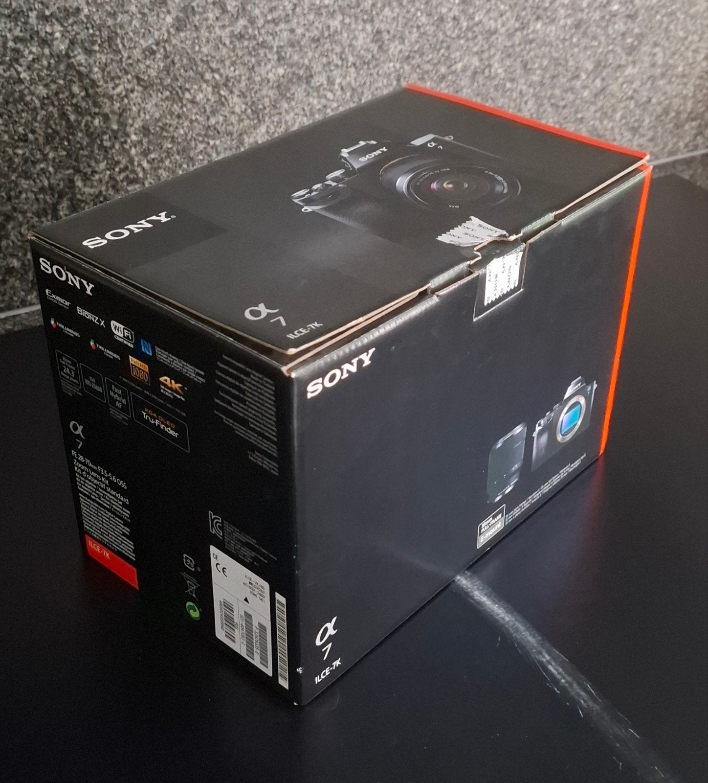 Sony Alpha 7 (ILCE-7K) Full-Frame camera met FE 28-70mm lens, Audio, Tv en Foto, Ophalen of Verzenden, Zo goed als nieuw, Beeldstabilisatie