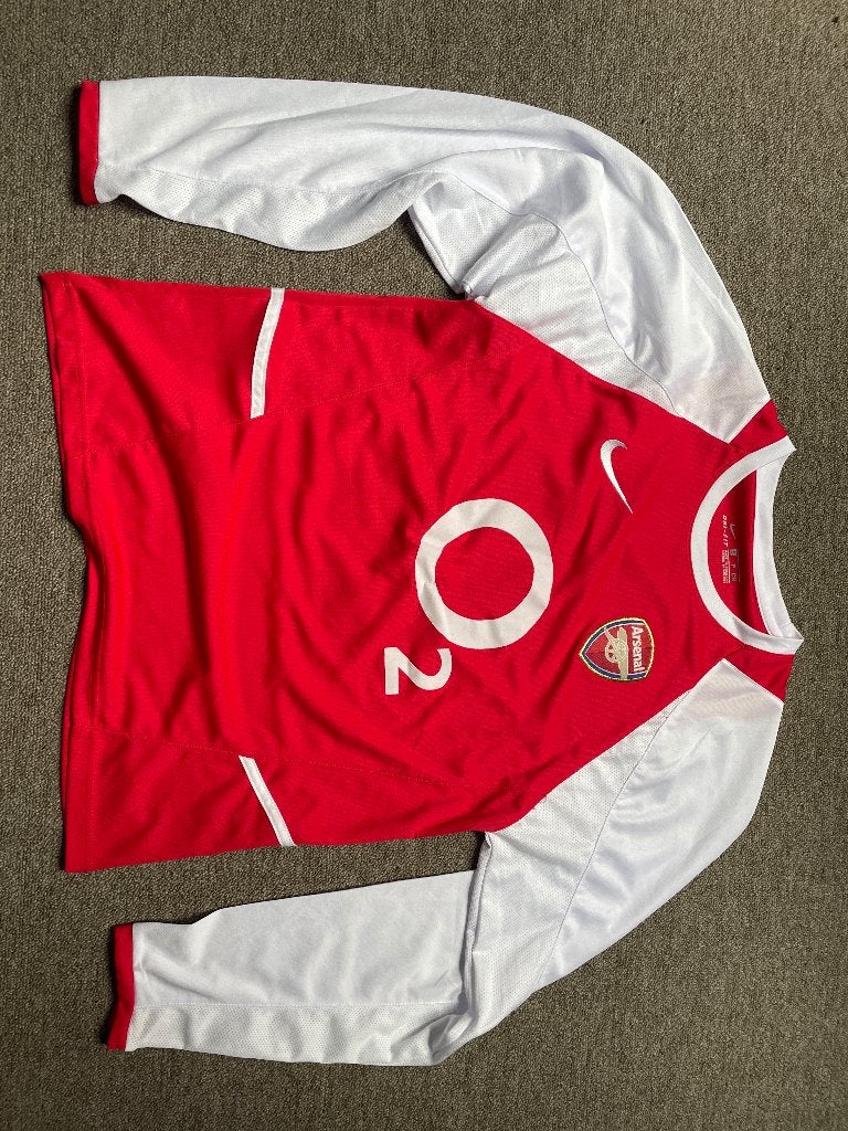 T-shirt Henry 2002-2004 met lange mouwen, Ophalen, Nike, Zo goed als nieuw, Rood