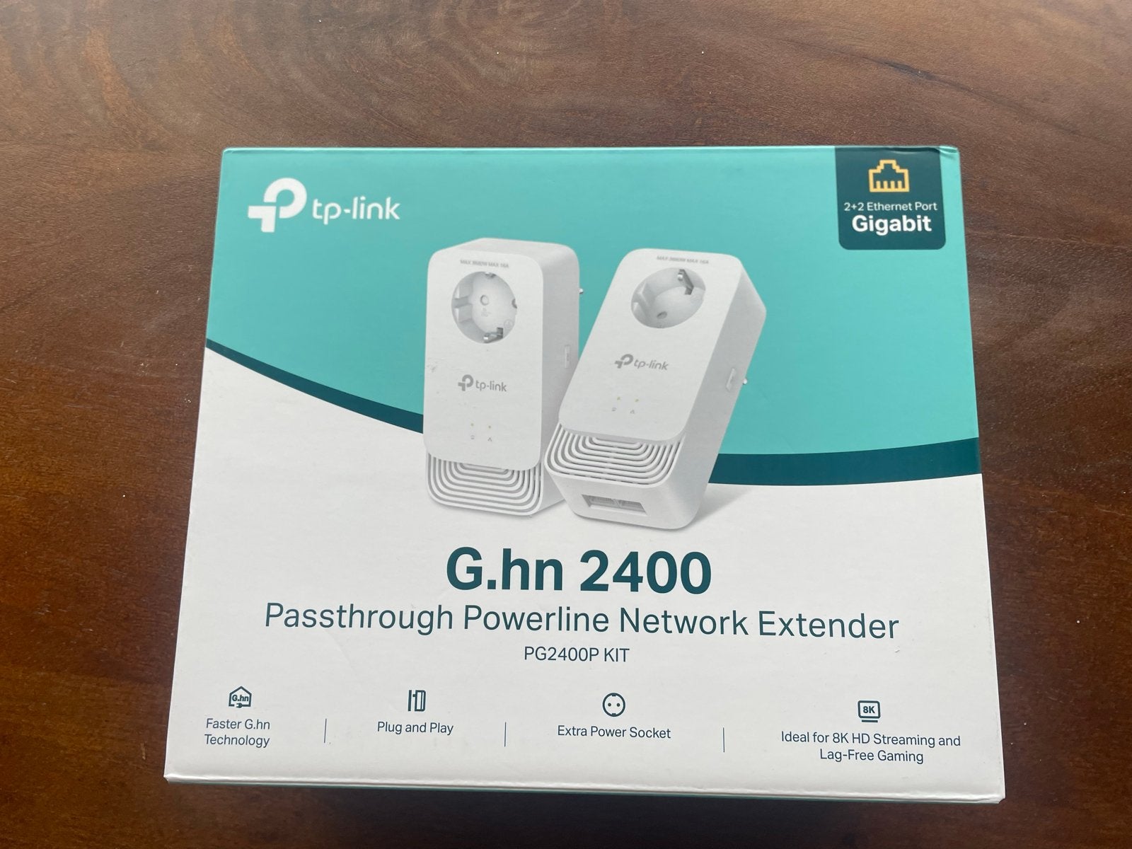 TP-Link G.hn2400 Powerline Kit PG2400P - Nieuw, Computers en Software, Powerlines, Ophalen of Verzenden, Nieuw