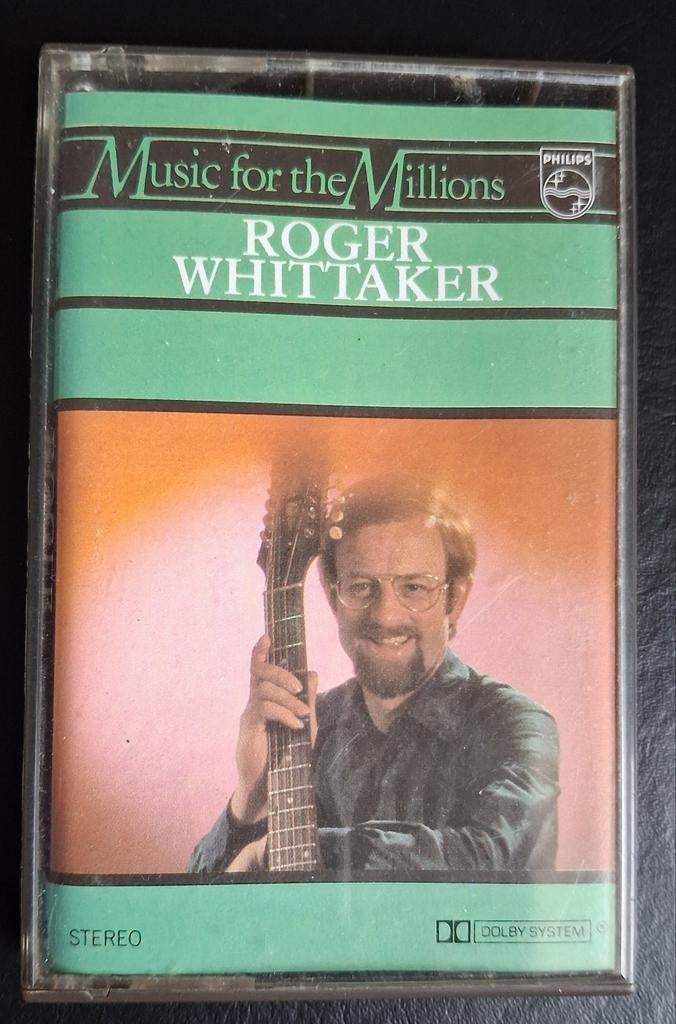 Roger Whittaker - Music for the Millions (cassettebandje), 1 bandje, Ophalen of Verzenden, Zo goed als nieuw, Origineel