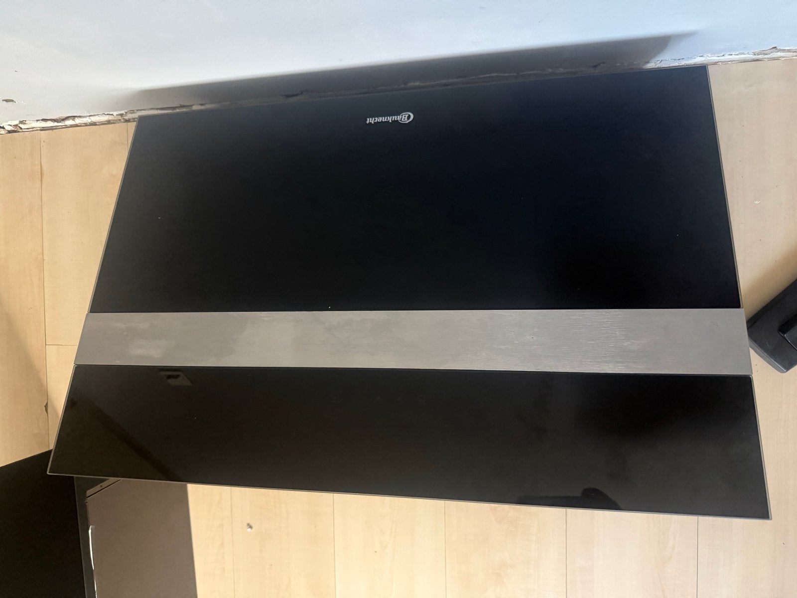 Bauknecht Afzuigkap - Zwart met RVS accent, Ophalen, Gebruikt, Minder dan 200 m³ per uur, Overige typen
