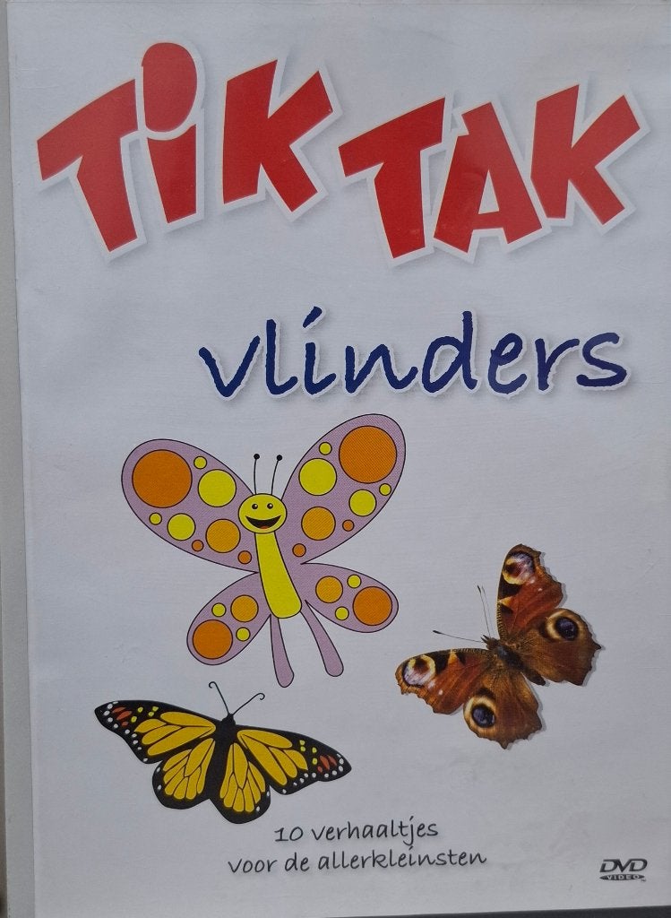 Tik Tak Vlinders DVD - 10 verhaaltjes voor de allerkleinsten